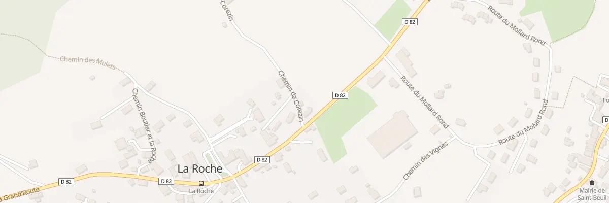 Plan du 4 Che du Corezin à Saint-Bueil