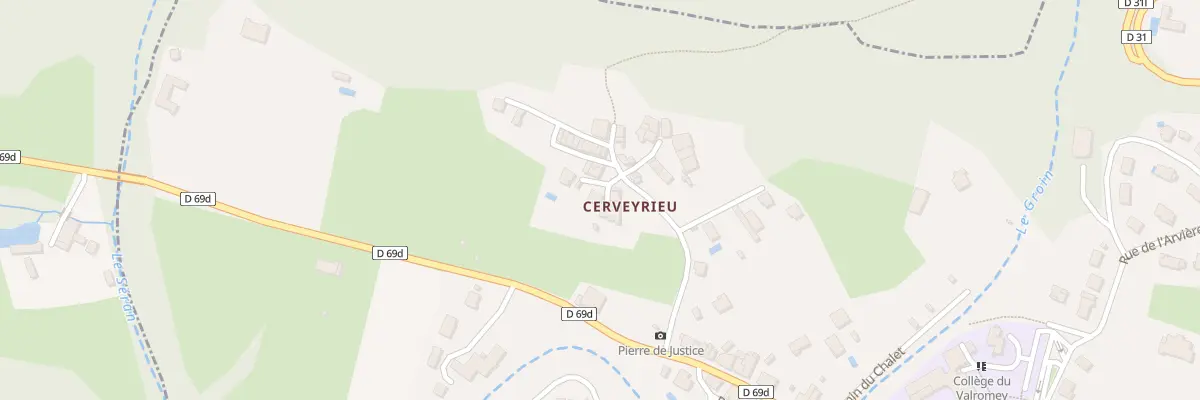 Plan du 5 Rue des Charrieres à Artemare