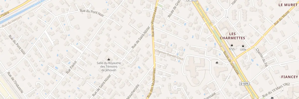 Plan du 32 Rue des Moutonnees à Saint-Égrève