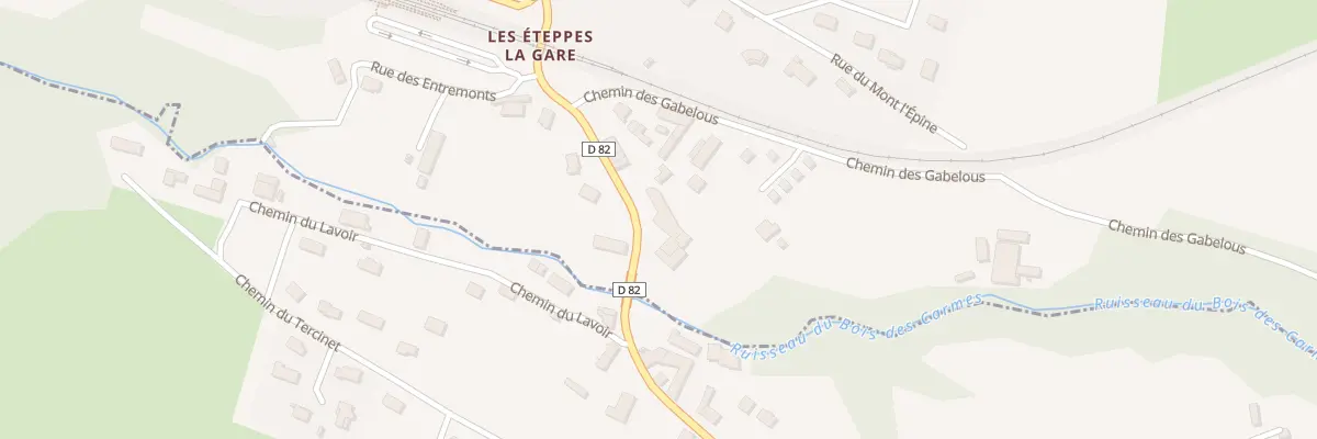 Plan du 52 Av des Trois Saints au Pont-de-Beauvoisin