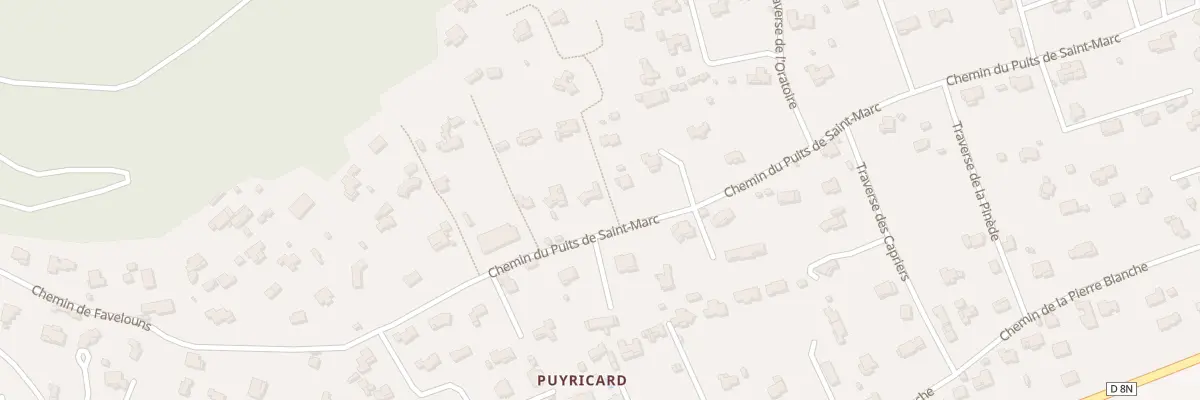 Plan du 42 Imp des Rosiers à Cuges-les-Pins