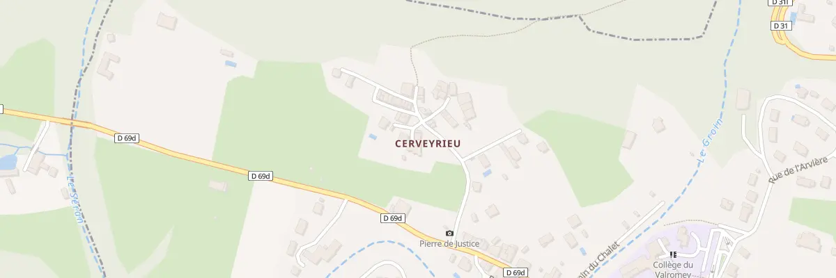 Plan du 3 Rue des Charrieres à Artemare