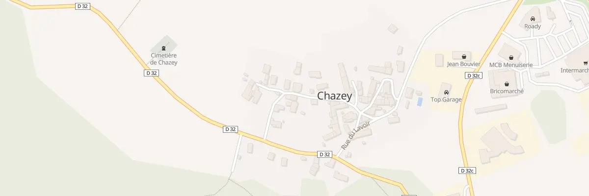 Plan du 5366 Chazey à Chazey-Bons