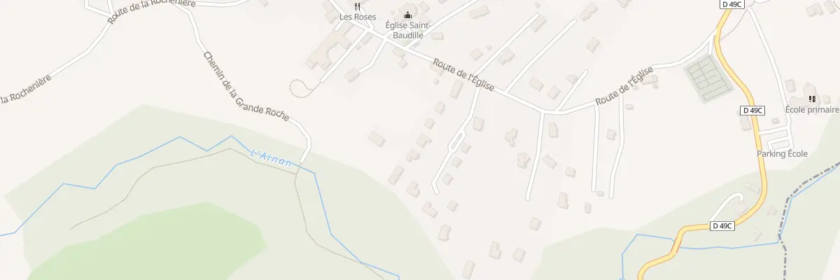 Plan du 6 Imp des Eteppes à Saint-Bueil