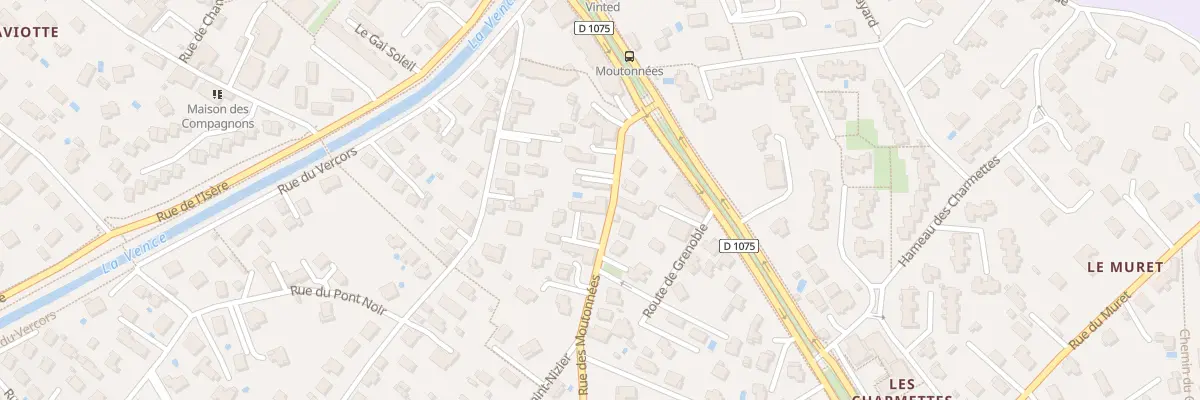 Plan du 16 Rue des Moutonnees à Saint-Égrève