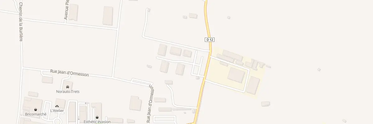 Plan du 265 Rte de Puyloubier à Trets