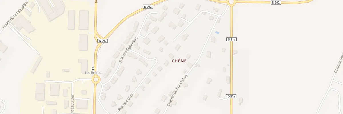 Plan du 350 Rue des Lilas à Belley