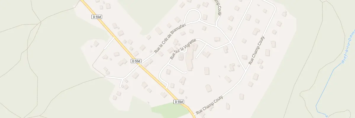 Plan du 5007F Rue sur la Vignette au Poizat-Lalleyriat