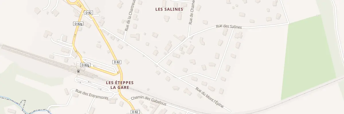 Plan du 248 Rue des Salines au Pont-de-Beauvoisin