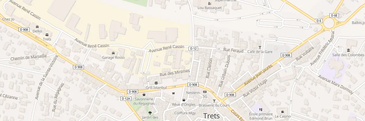 Plan du 23 Av Rene Cassin à Trets