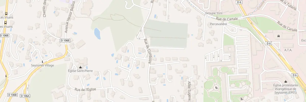 Plan du 13 Rue de Comboire à Seyssinet-Pariset