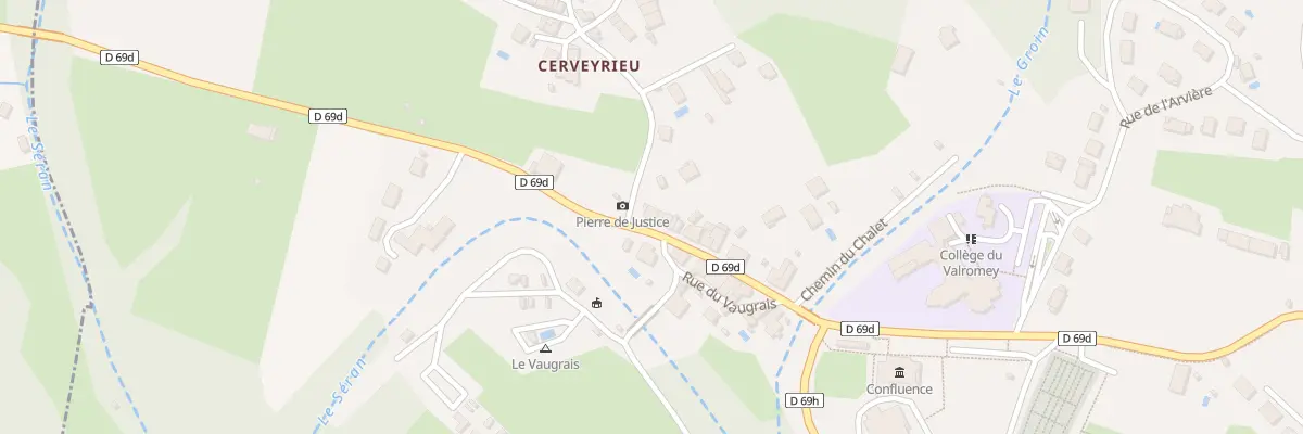 Plan du 26 Rue de la Cascade à Artemare