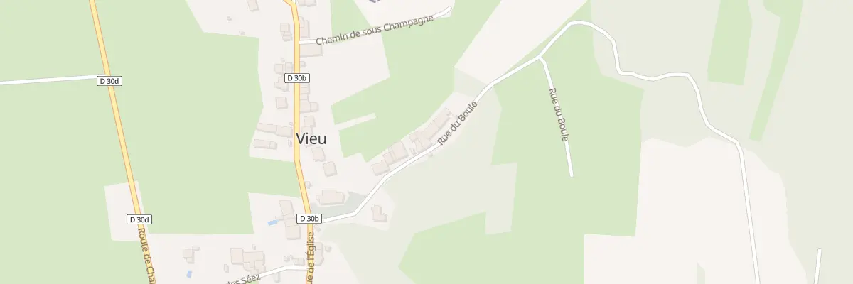 Plan du 171 Rue du Boule à Valromey-sur-Séran