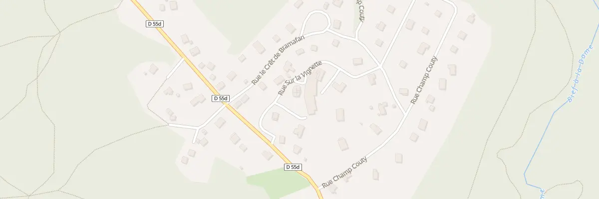 Plan du 148 Rue sur la Vignette au Poizat-Lalleyriat
