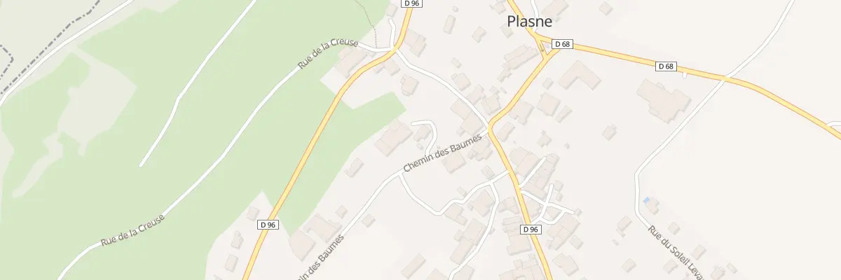 Plan du 15 Imp du Quiller à Plasne