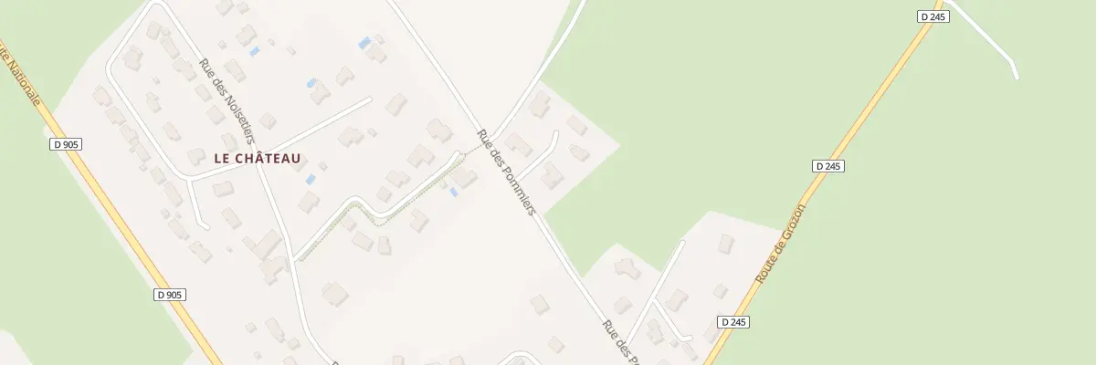 Plan du 1 Beauregard à Tourmont