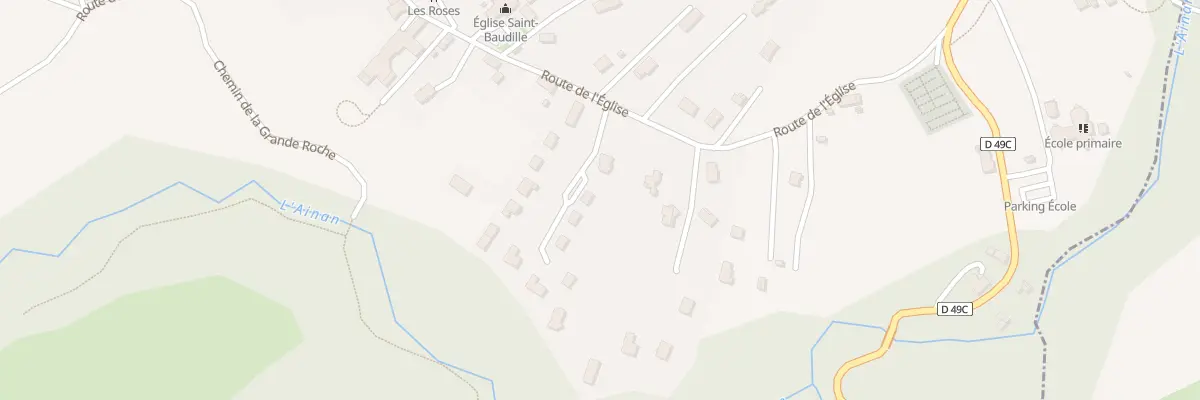 Plan du 5 Imp des Eteppes à Saint-Bueil