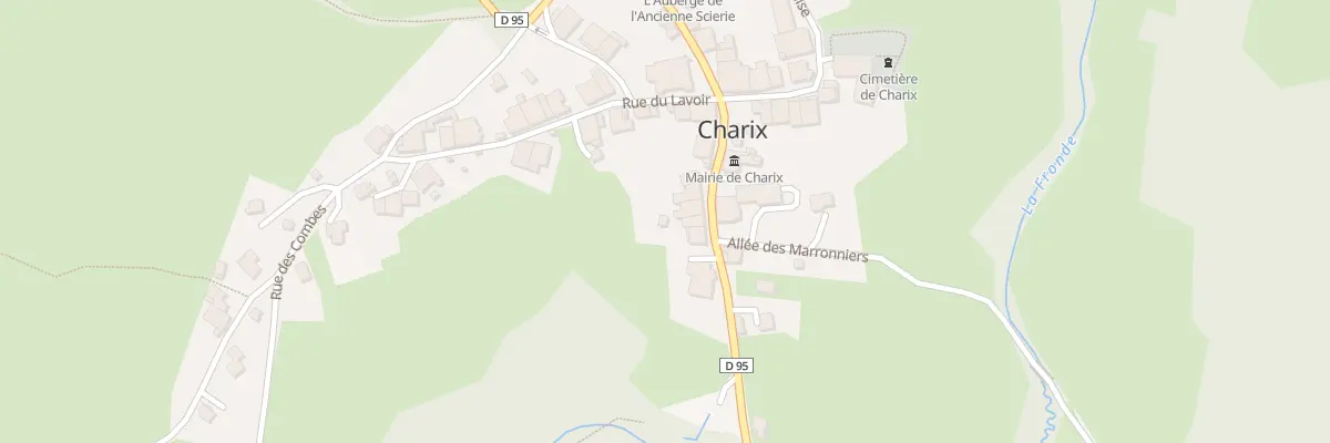 Plan du 5099 Village d’En Bas à Charix