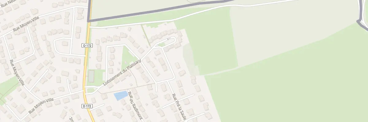 Plan du 25 Lot du Plaissard à Gorcy