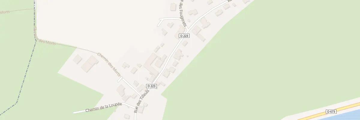 Plan du 20 Rue des Tilleuls à La Barre