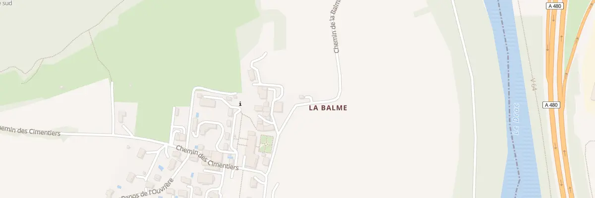 Plan du 26 Rue de la Balme à Claix