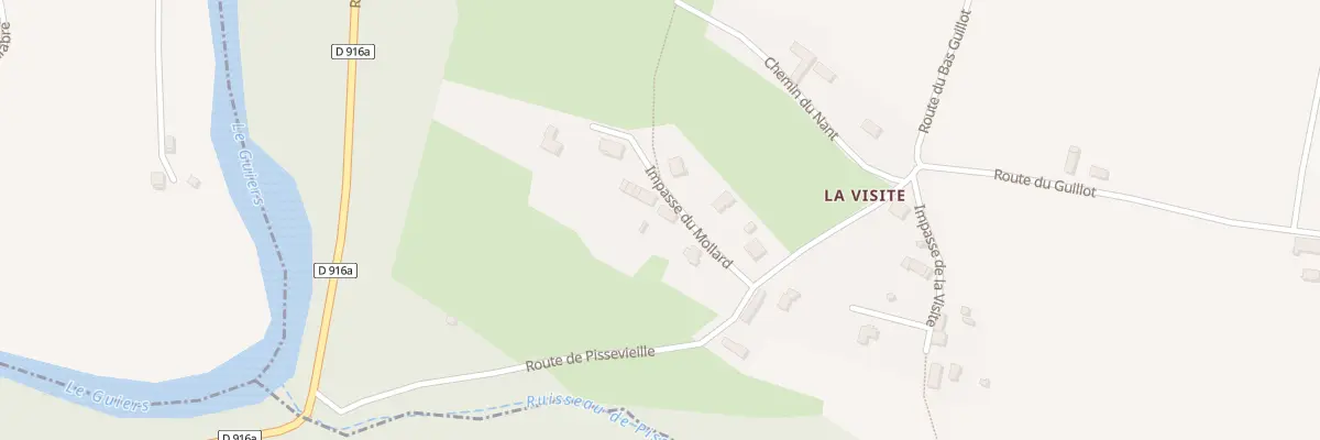 Plan du 5034 La Visite à Domessin