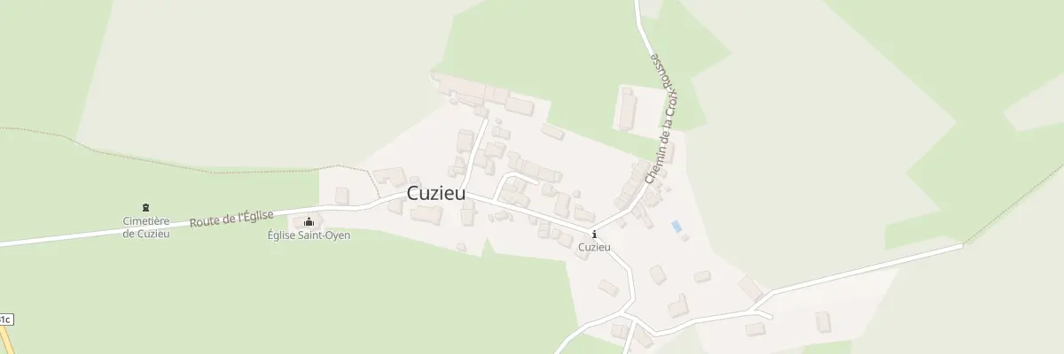 Plan du 5020 Cuzieu à Cuzieu
