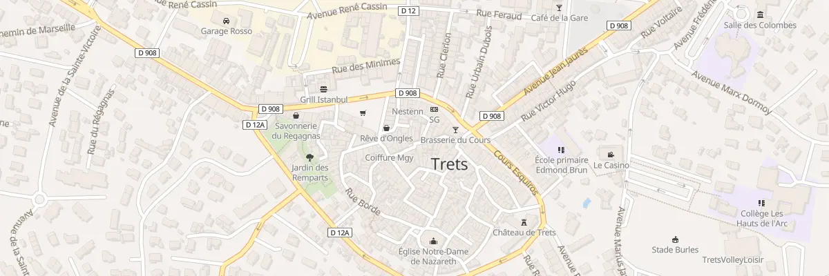 Plan du 13 Rue Blanqui à Trets