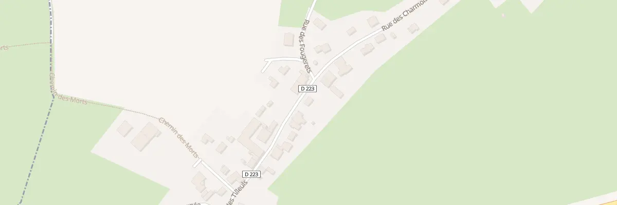 Plan du 24 Rue des Tilleuls à La Barre