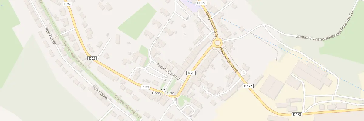 Plan du 16 Grande Rue à Gorcy