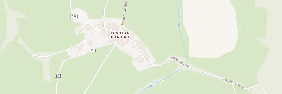 Plan du 11 Rte de Chauffon à Charix