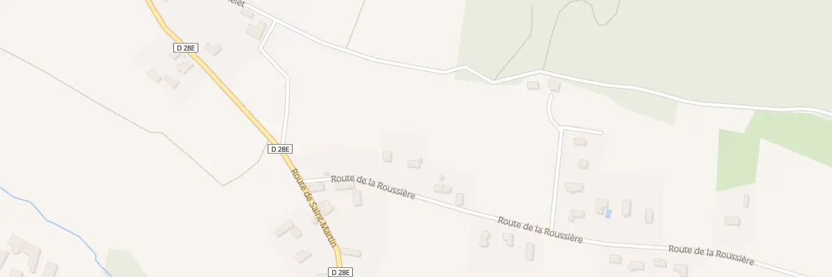 Plan du 101 Rte de la Roussière à Saint-Martin-de-Vaulserre
