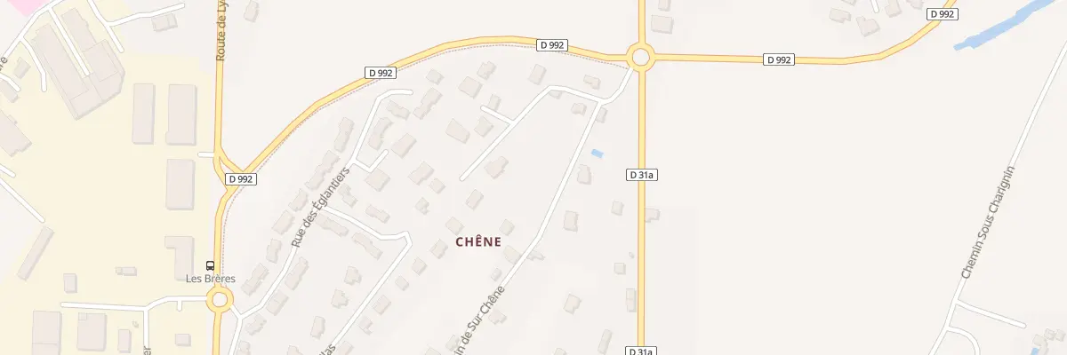 Plan du 9029 Chêne à Belley