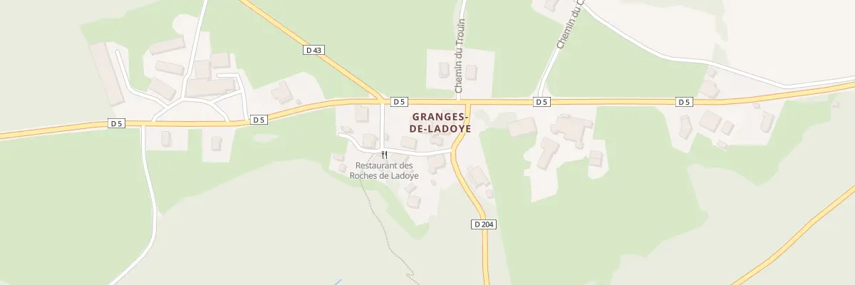 Plan du 11 Rte de l’Ancelle à Ladoye-sur-Seille
