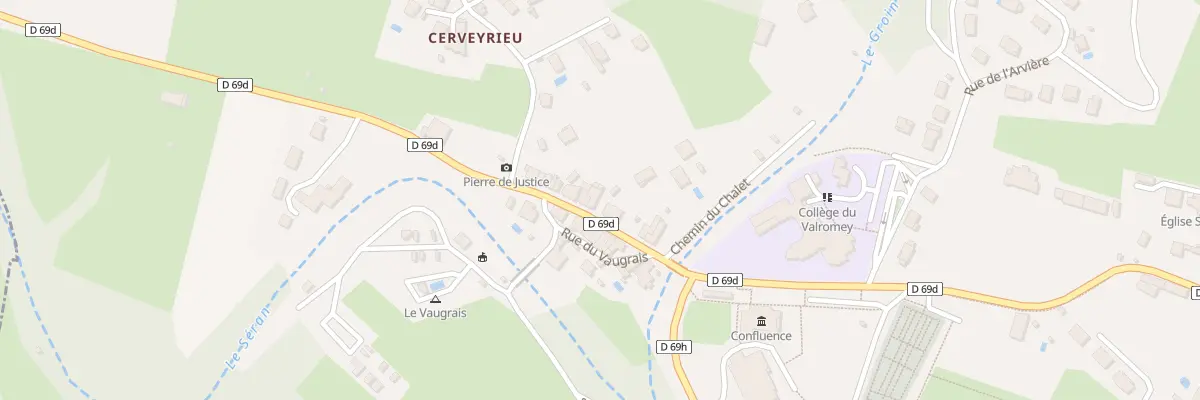 Plan du 10 Rue de la Cascade à Artemare