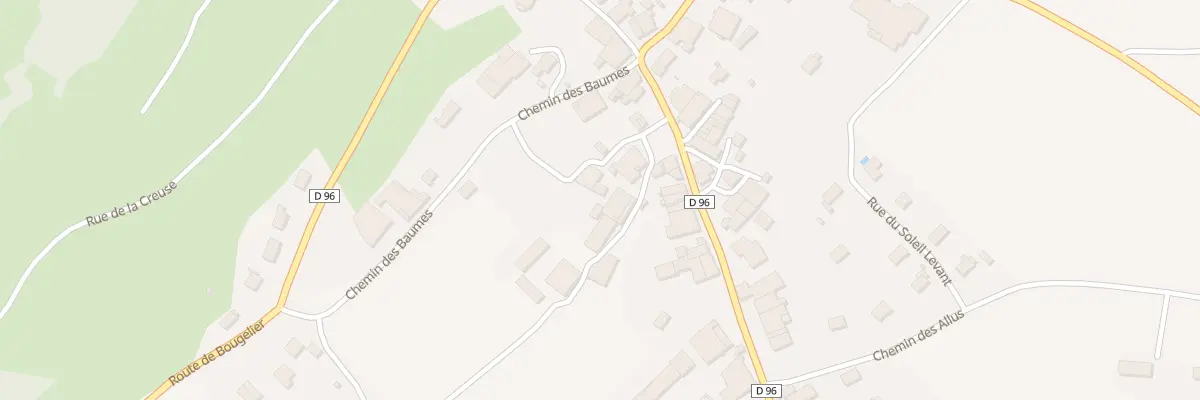 Plan du 5102 Rue de la Pompe à Plasne
