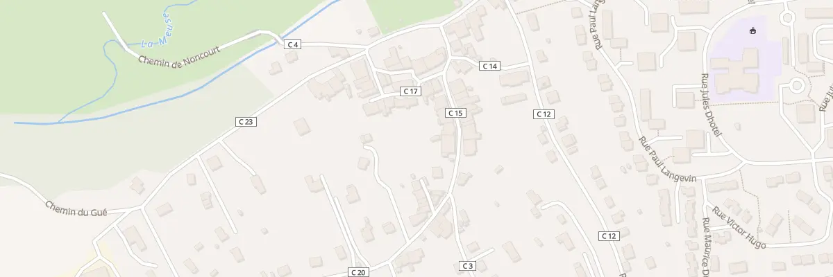 Plan du 18 Rue des Lavottes à Neufchâteau