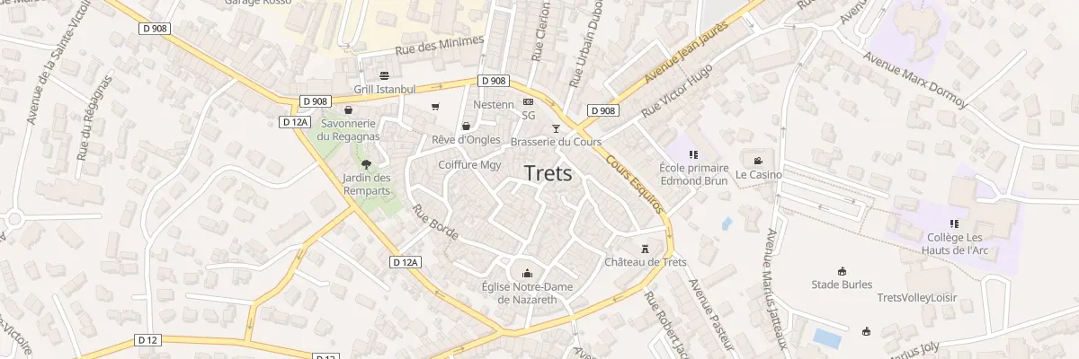 Plan du 5006 Rue Paul Bert à Trets