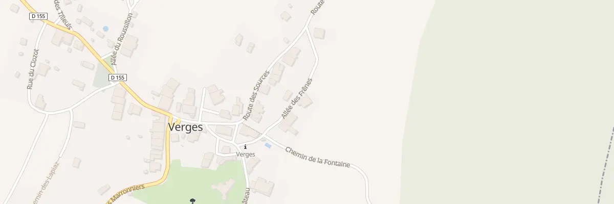 Plan du 6 All des Frênes à Verges