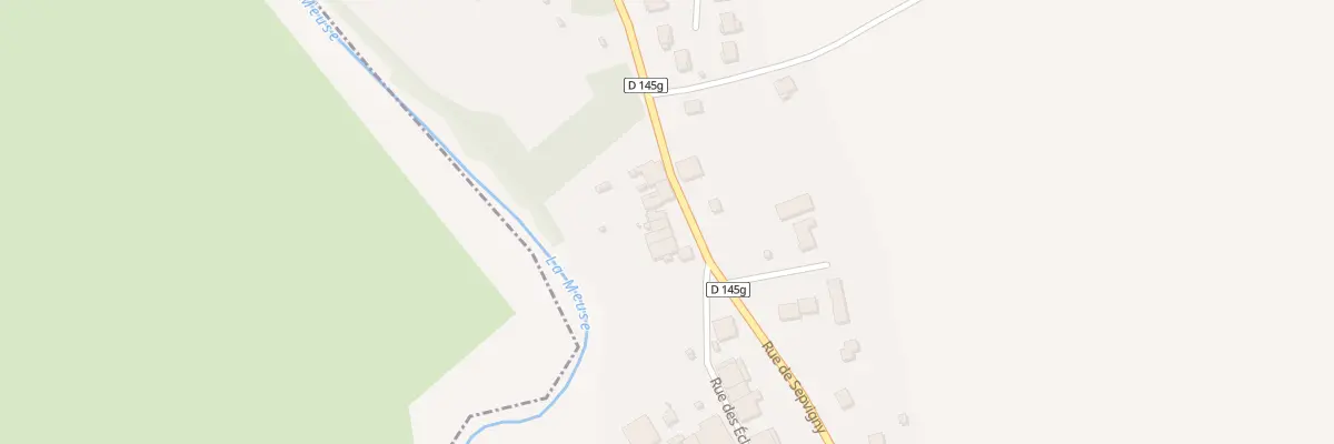Plan du 8 Rue de Sepvigny à Chalaines