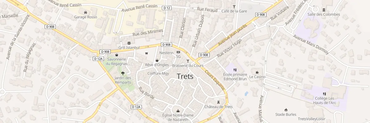 Plan du 24 Bd de la République à Trets