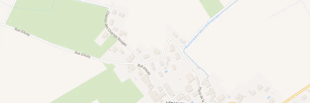 Plan du 8 Che du Grand Quartier à Vitreux
