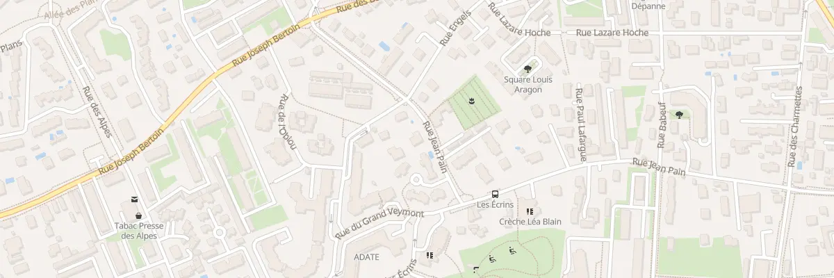 Plan du 39 Rue Jean Pain à Fontaine