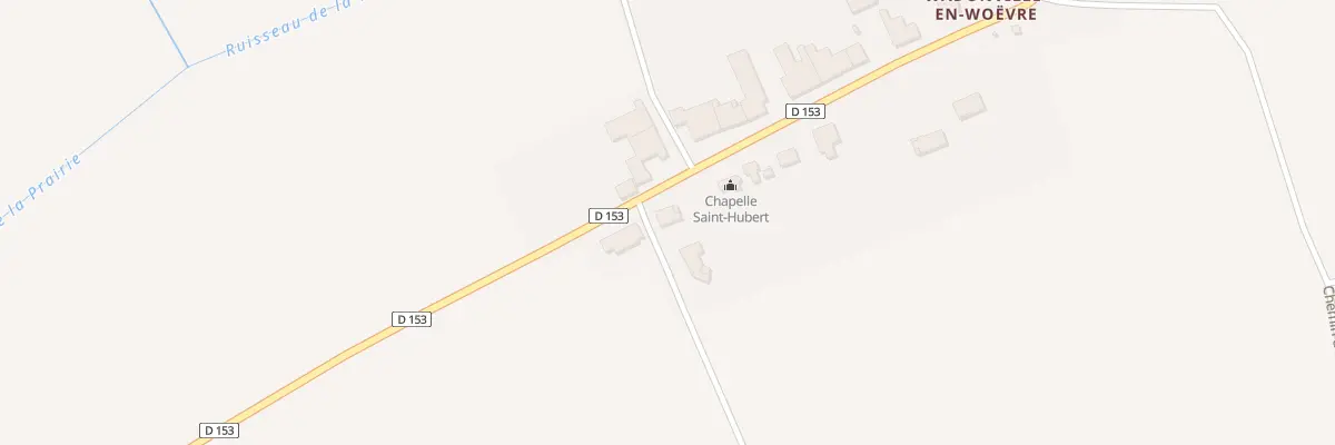 Plan du 7B Rue de la Chapelle à Saint-Hilaire-en-Woëvre
