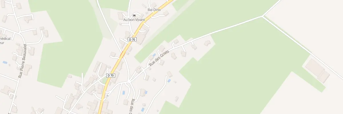 Plan du 200 Rue des Griets à Dampierre-sur-Salon