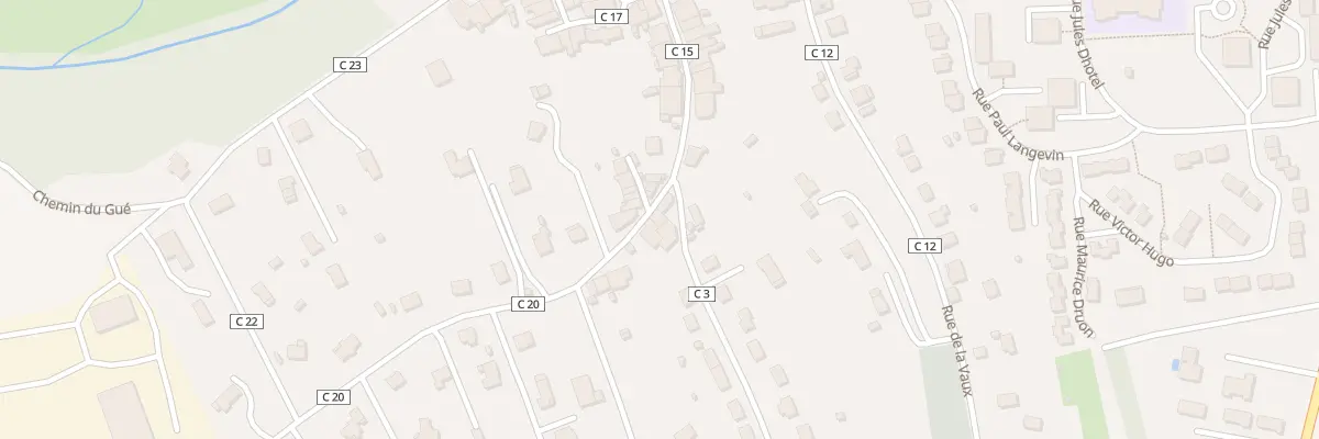 Plan du 29 Rue du Coteau de la Croix à Neufchâteau