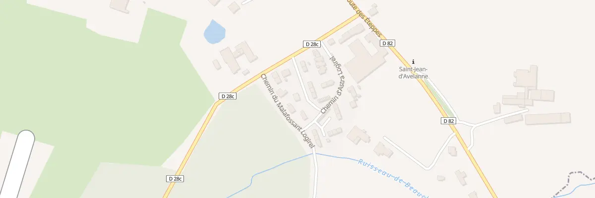 Plan du 66 Che du Centre Logirel à Saint-Jean-d’Avelanne