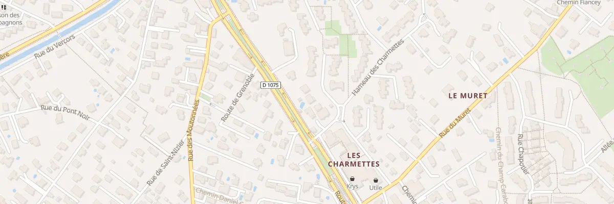 Plan du 15 Rte de Grenoble à Saint-Égrève