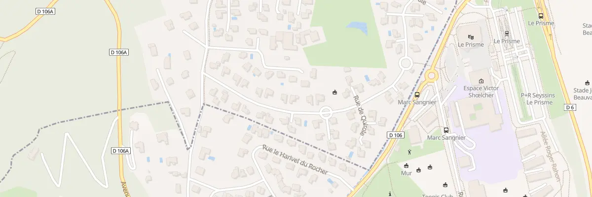 Plan du 18 Rue de Quirole à Seyssinet-Pariset