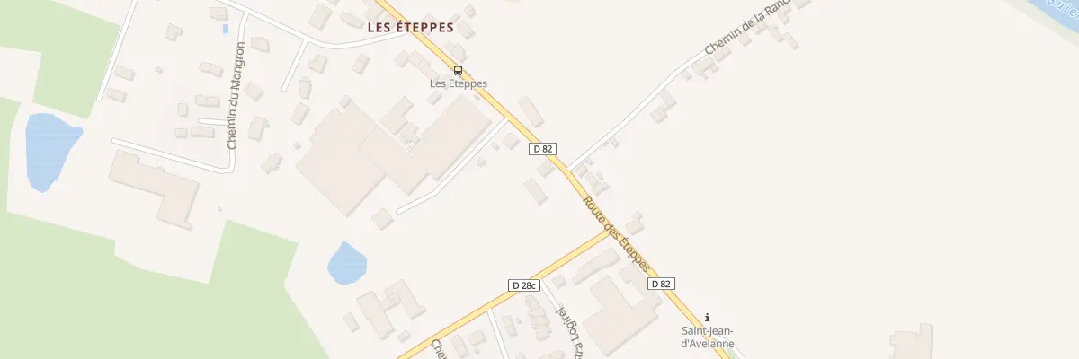 Plan du 388 Rte des Eteppes à Saint-Jean-d’Avelanne